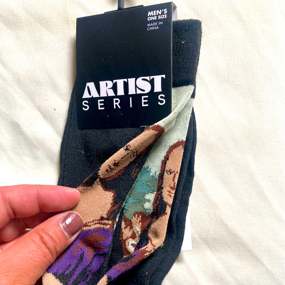 Mona Lisa Socks - Crew Cut